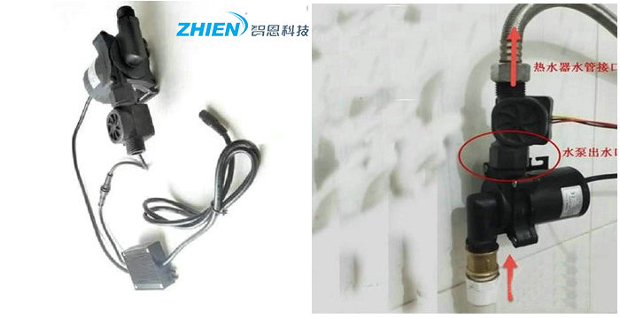 如何给太阳能热水器加增压泵